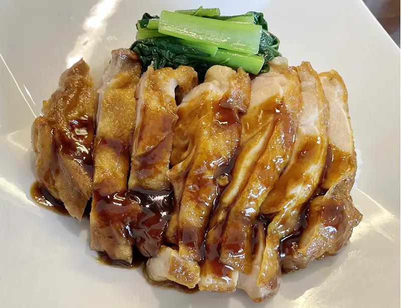 中国料理 龍潭酒家　香港式 若鶏の照り焼きチキン